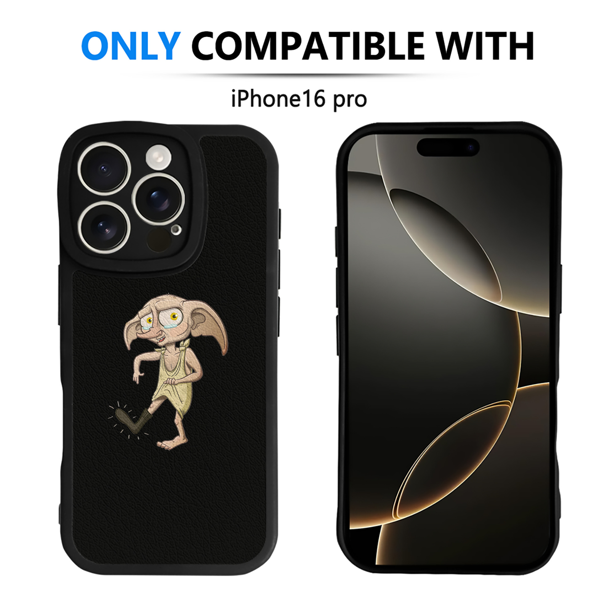 （画像用） Harry Potter ハリー・ポッターシリーズ 【iPhone 16シリーズ対応】シリコンスマホケース（レザー調） 材質：シリコン